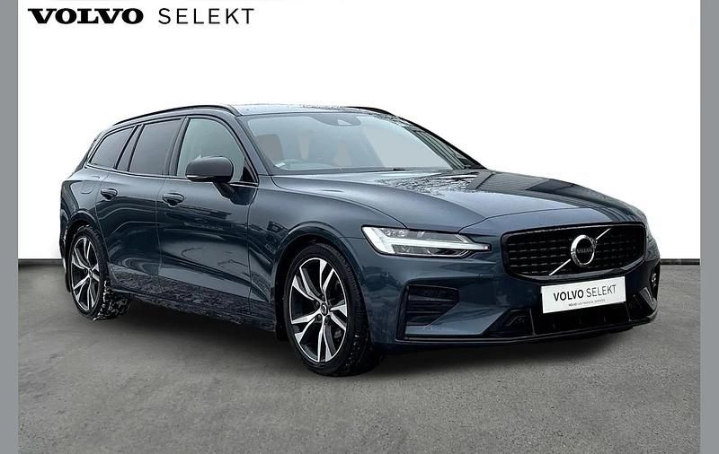 Blue Used 2022 Volvo V60 R-Design Estate | £24,750 (Fair price) - Image 1/3