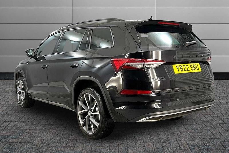 Used Skoda Kodiaq SportLine 147 HP (108 kW) 2022 Black magic pearl effect SUV