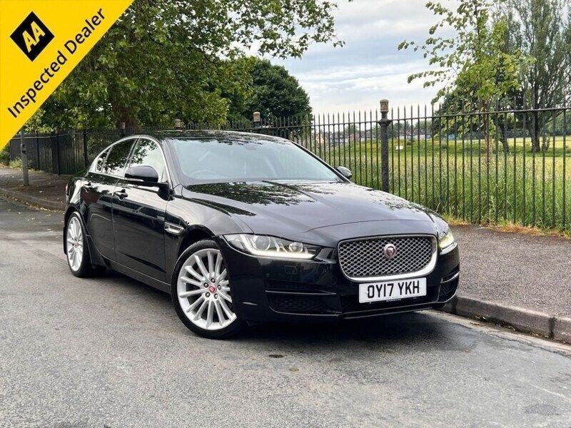 Black Used 2017 Jaguar XE Portfolio Sedan | £10,795 (Fair price) - Image 1/4