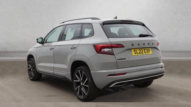 Used Skoda Karoq SportLine 150 HP (110 kW) 2022 Grey SUV