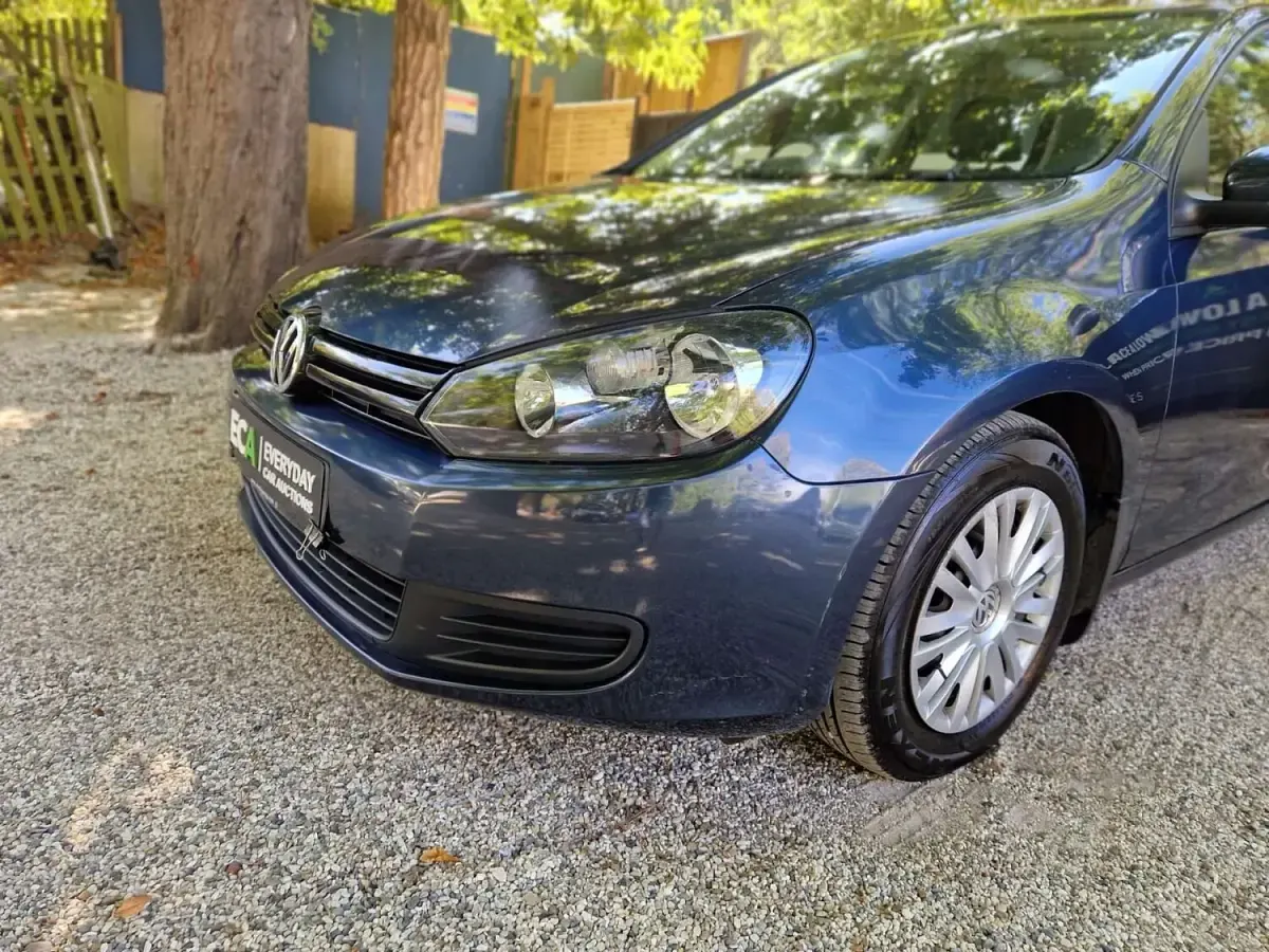 Used VW Golf VI S 122 HP (89 kW) 2010 Blue Hatchback