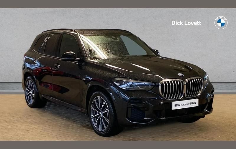 Black Used 2022 BMW X5 M Sport SUV | £41,222 (Super price) - Image 1/4