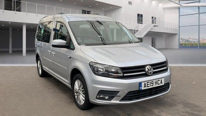 Silver Used 2019 VW Caddy Maxi MPV | £19,989 (A bit pricey) - Image 1/4