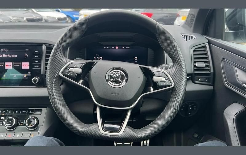 Used Skoda Karoq SportLine 150 HP (110 kW) 2024 Silver SUV