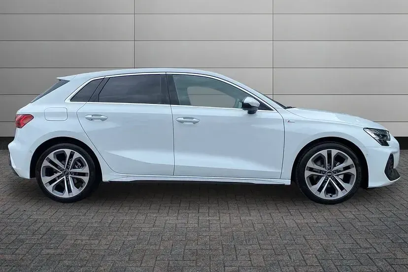New Audi A3 S-Line 114 HP (83 kW) 2026 Glacier white