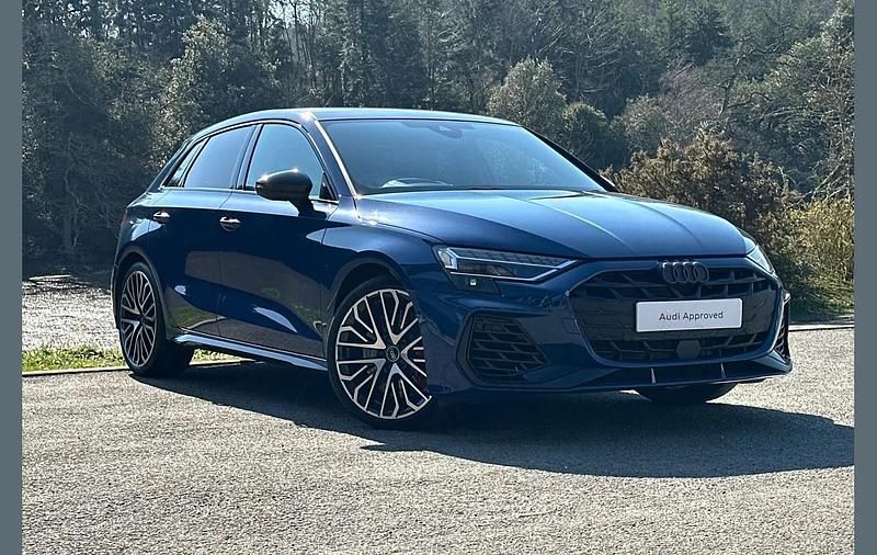 Used Audi S3 Sportback Black Edition 333 HP (244 kW) 2025 Blue Hatchback