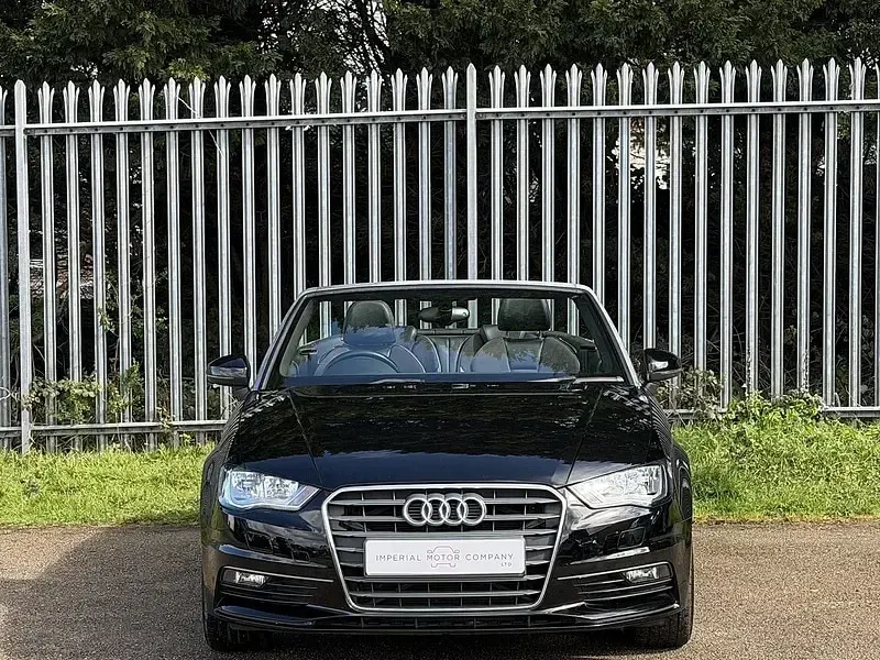 Used Audi A3 Cabriolet Sport 180 HP (132 kW) 2014 Black Cabriolet