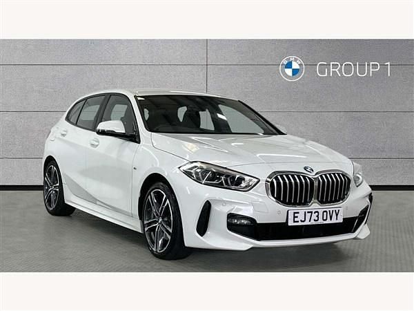 White Used 2023 BMW 118 M Sport Hatchback | £20,950 (Good price) - Image 1/4
