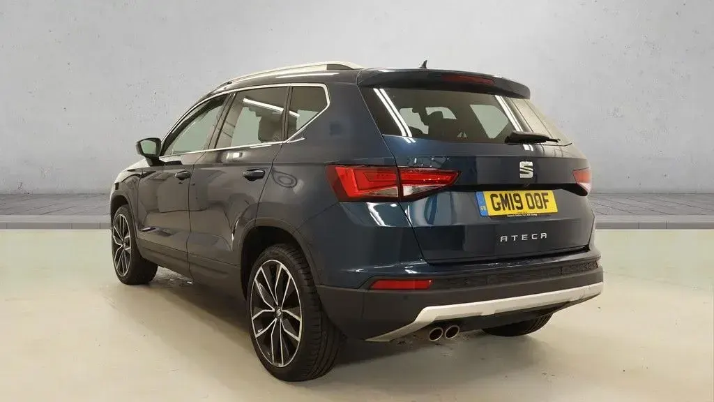 Used Seat Ateca XCELLENCE Lux 150 HP (110 kW) 2019 Blue SUV