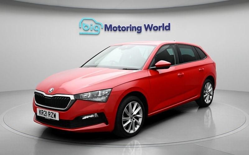 Used Skoda Scala SE L 116 HP (85 kW) 2020 Red Hatchback