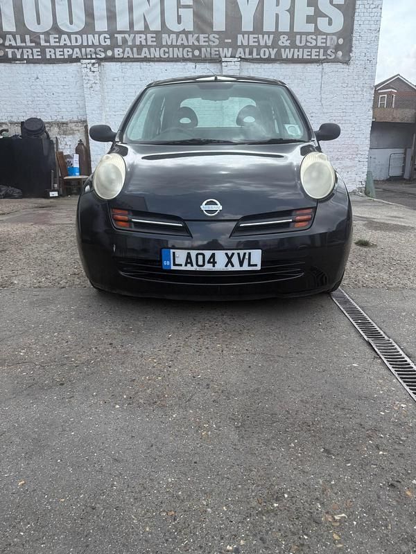 Used Nissan Micra 2004 Black Hatchback
