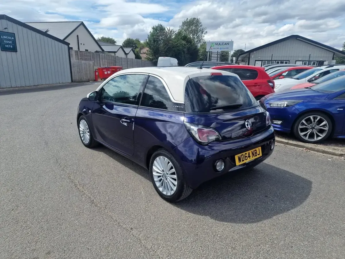 Used Vauxhall Adam Glam 100 HP (73 kW) 2015 Blue Hatchback