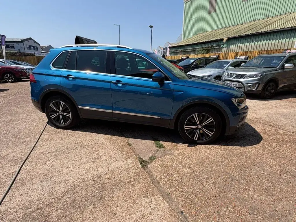 Used VW Tiguan SE 150 HP (110 kW) 2018 Blue SUV