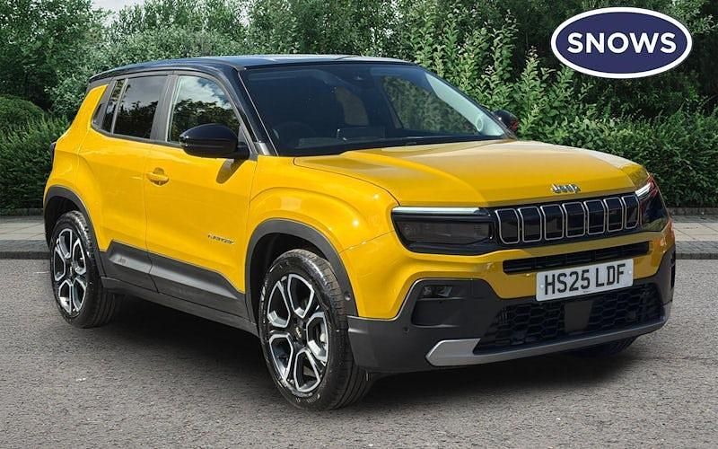Ny Jeep Avenger Summit 101 HK (74 kW) 2025 Gul SUV