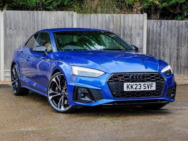 Blue Used 2023 Audi Coupé Black Edition Coupe | £36,795 - Image 1/4