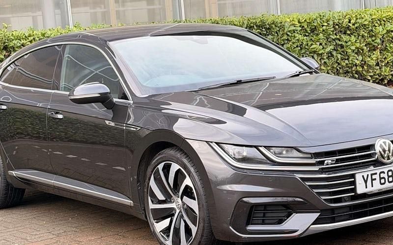 Used VW Arteon R-line 150 HP (110 kW) 2018 Grey Hatchback