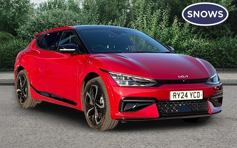 Used Kia EV6 GT-Line S 167 kW (228 HP) 2024 Red SUV
