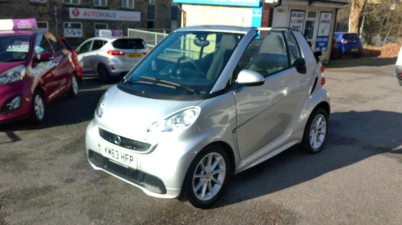 Used Smart ForTwo Cabrio Passion 71 HP (52 kW) 2013 Silver Cabriolet