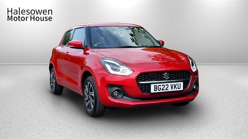 Red Used 2022 Suzuki Swift SZ5 Hatchback | £14,000 (A bit pricey) - Image 1/4