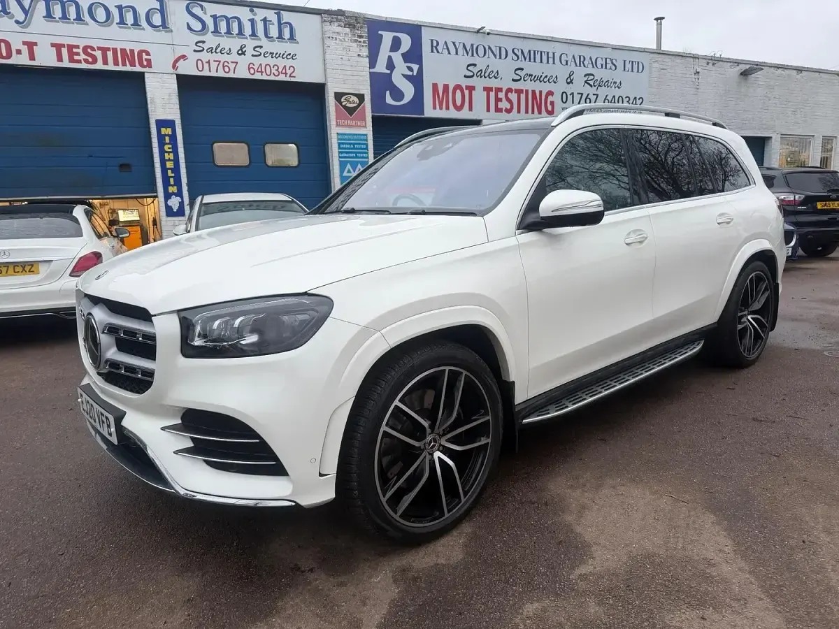 Used Mercedes GLS400 AMG line 2020 White SUV