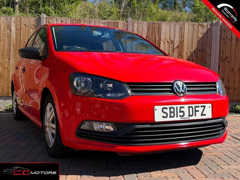 Used VW Polo S 2015 Red Hatchback