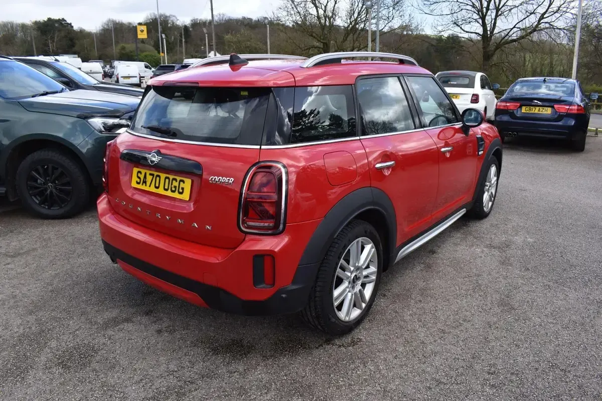 Used Mini Cooper Exclusive 2020 Red Hatchback