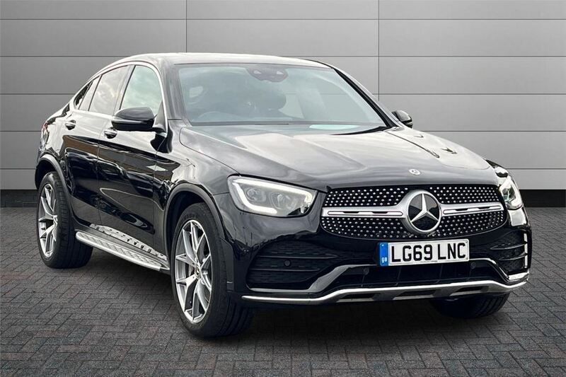 Black Used 2019 Mercedes GLC300 AMG line Coupe | £35,350 (Expensive) - Image 1/2