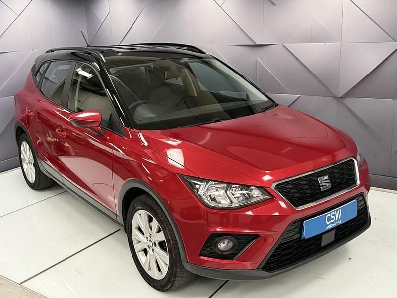 Used Seat Arona SE Technology 95 HP (69 kW) 2019 Red SUV