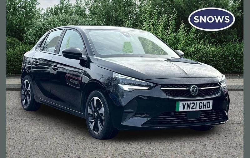 Used Vauxhall Corsa-e 100 kW (136 HP) 2021 Black Hatchback