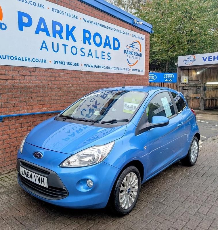 Blue Used 2015 Ford Ka Zetec Hatchback | £4,295 (Fair price) - Image 1/2
