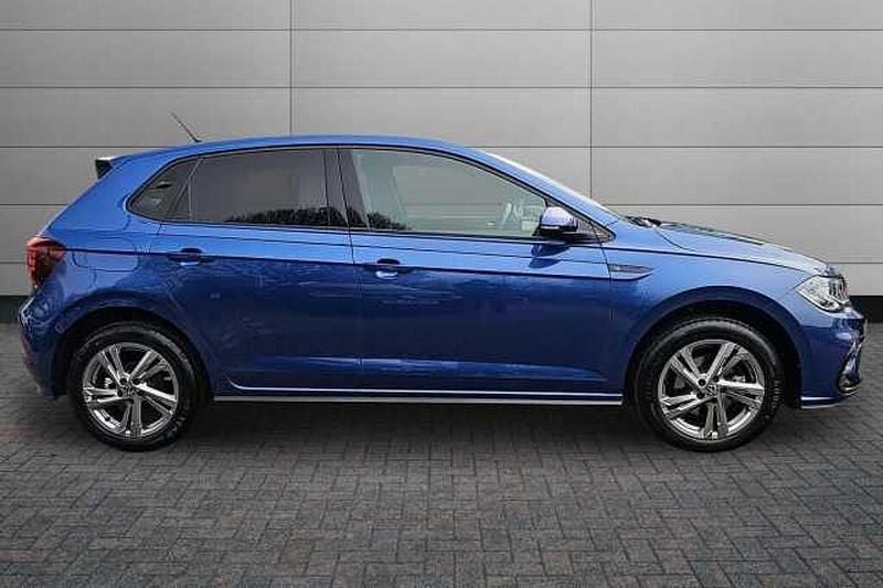 Used VW Polo R-line 115 HP (84 kW) 2025 Blue Hatchback