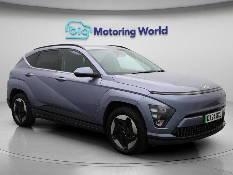 Blue Used 2024 Hyundai Kona Advanced SUV | £23,700 (Good price) - Image 1/4