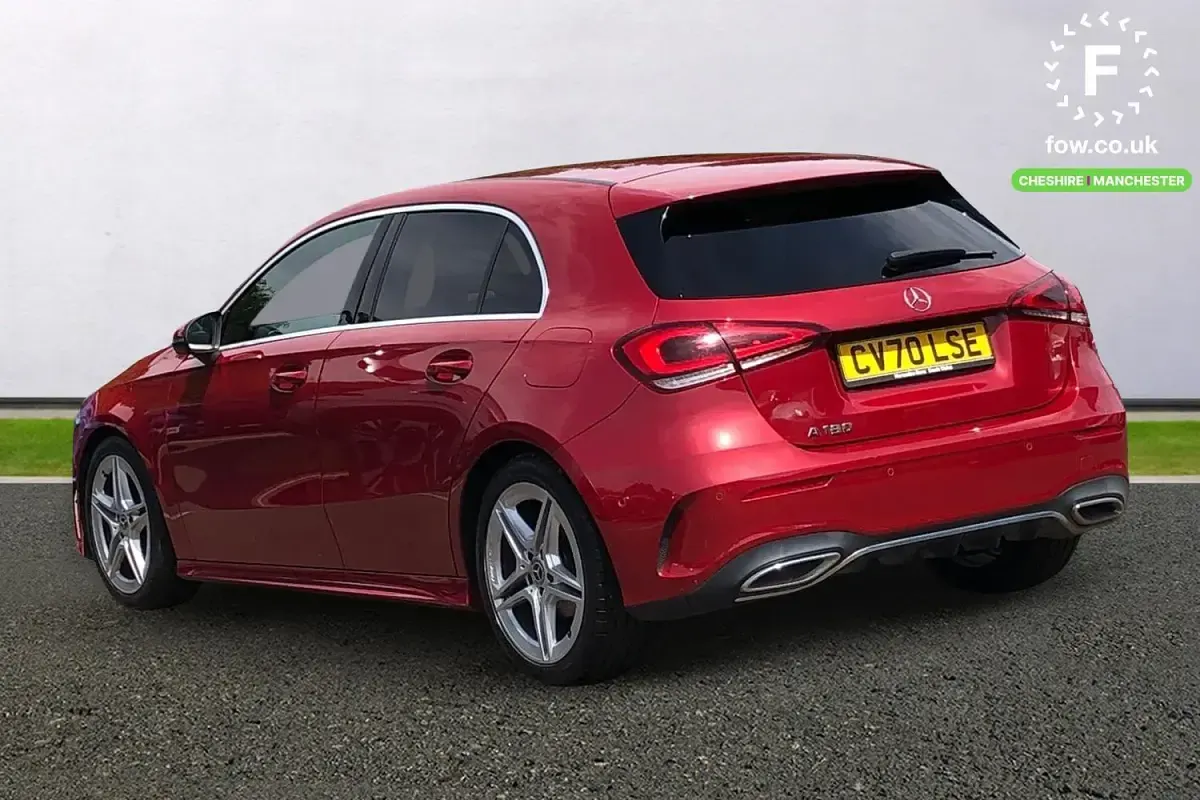 Used Mercedes A180 Executive 136 HP (100 kW) 2020 Red Hatchback