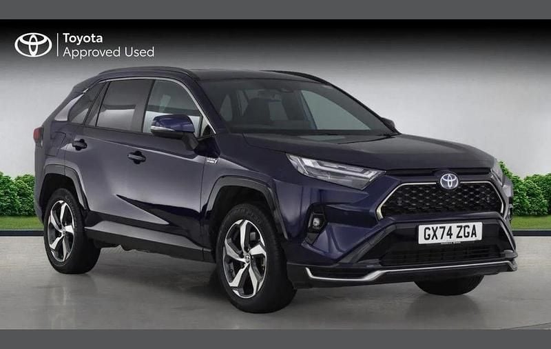 Obsidian blue Used 2024 Toyota RAV4 Hybrid Design SUV | £34,990 (Fair price) - Image 1/2