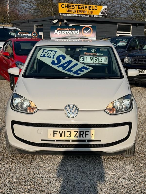 Used VW up! move up! 2013 White Hatchback