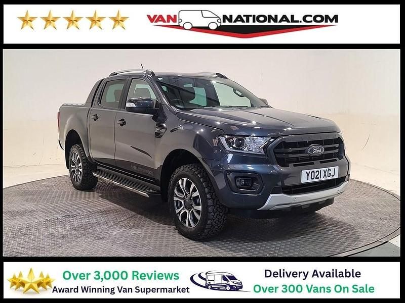 Grey Used 2021 Ford Ranger Wildtrack Pickup | £16,990 (Super price) - Image 1/3