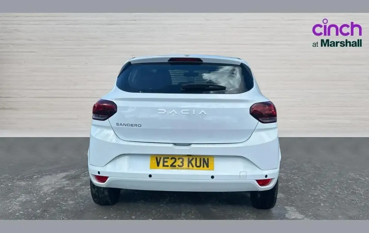 Used Dacia Sandero Expression 91 HP (66 kW) 2023 White Hatchback