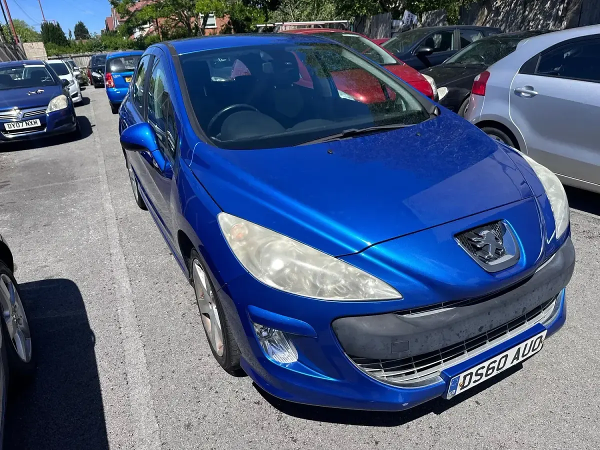 Used Peugeot 308 Sport 2010 Blue Hatchback