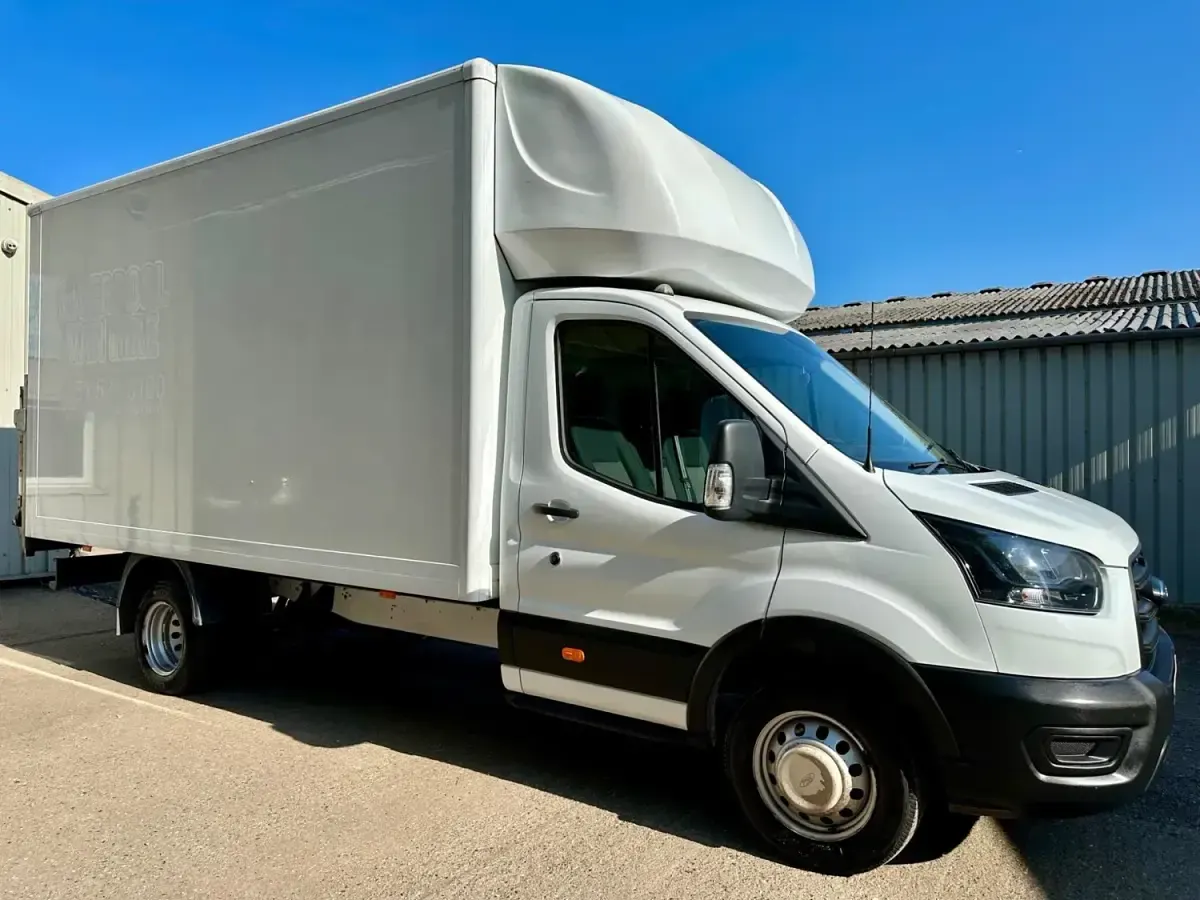 Second-hand Ford Transit S 130 CP (95 kW) 2020 Alb Cabrio