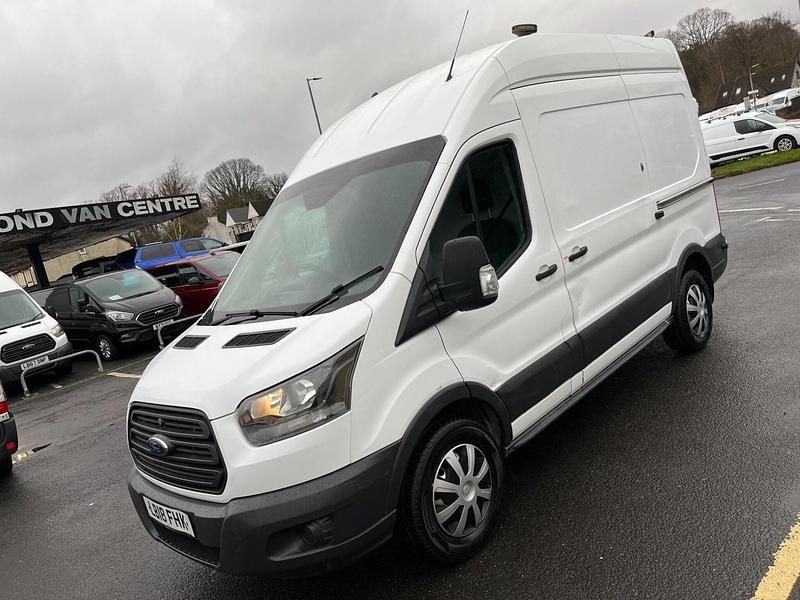 Used Ford Transit 130 HP (95 kW) 2018 White Van