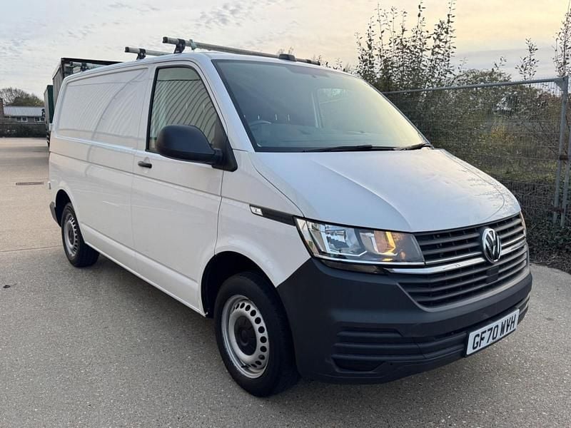 White Used 2020 VW T6.1 Startline Van | £17,295 (Super price) - Image 1/4