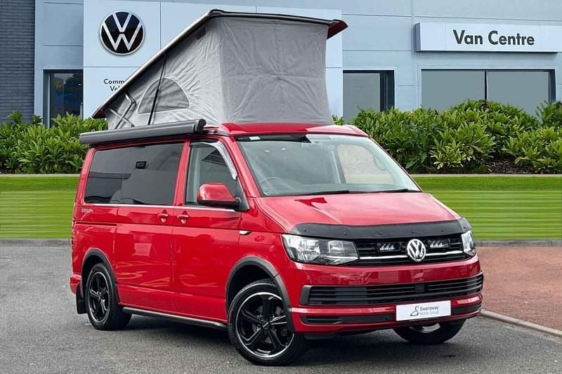 Red Used 2018 VW California Beach Van | £37,991 (Super price) - Image 1/4