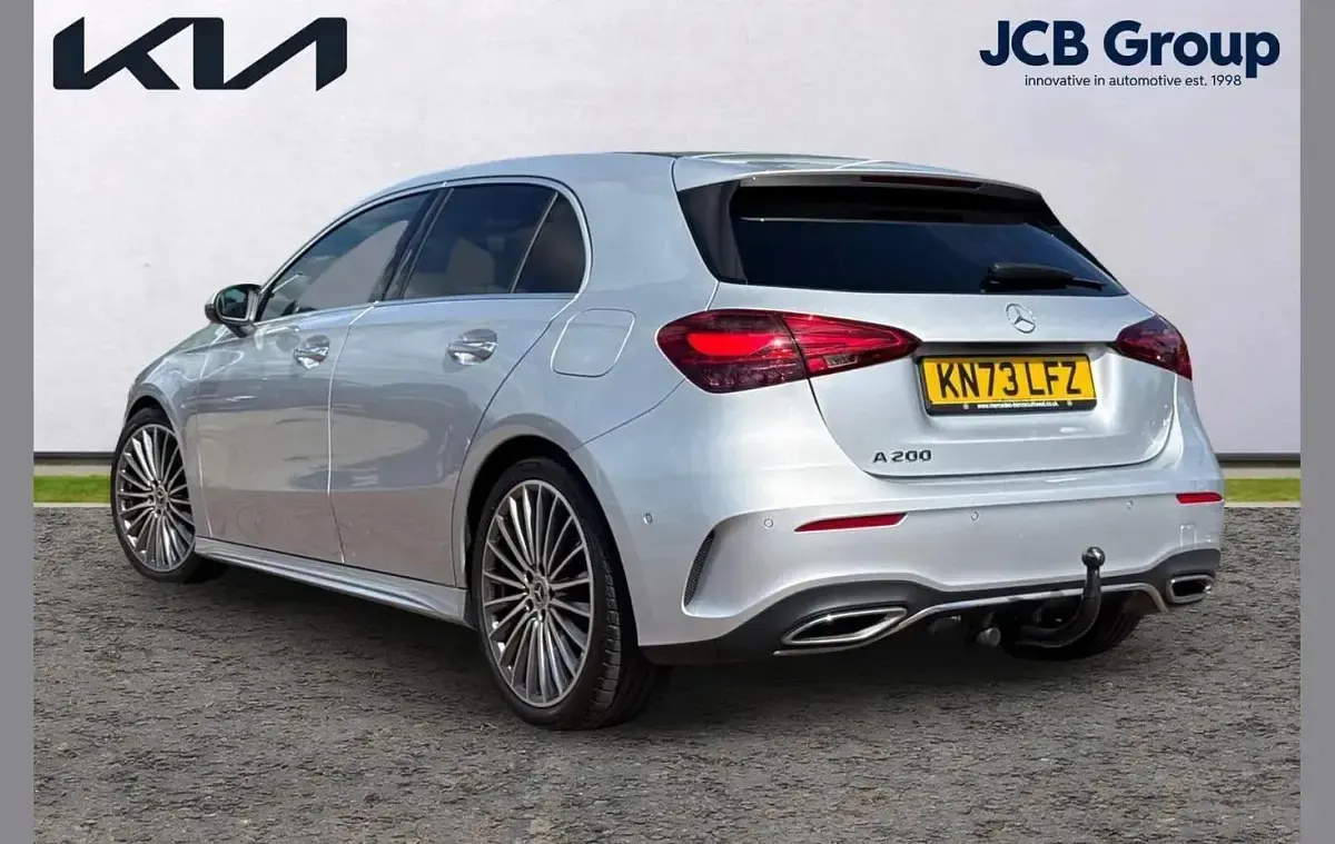 Used Mercedes A200 AMG Line Premium Plus 161 HP (118 kW) 2023 Silver Hatchback