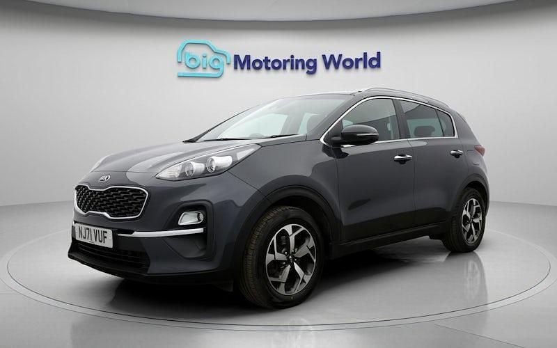 Used Kia Sportage 136 HP (100 kW) 2021 Grey SUV