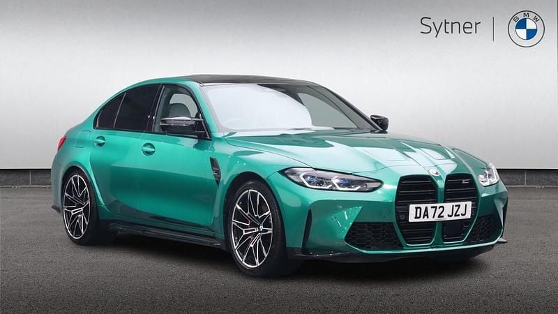 Used BMW M3 Competition Edition 510 HP (375 kW) 2022 Green Sedan