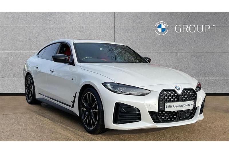 Used BMW M440 M Sport 374 HP (275 kW) 2022 Mineral white Sedan