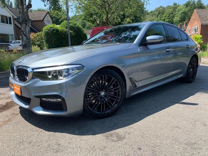 Used BMW 520 M Sport 2018 Blue Sedan