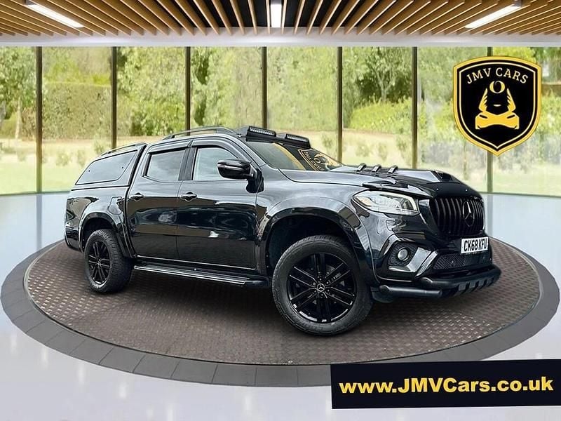 Black Used 2018 Mercedes X250 Pickup | £24,975 - Image 1/2