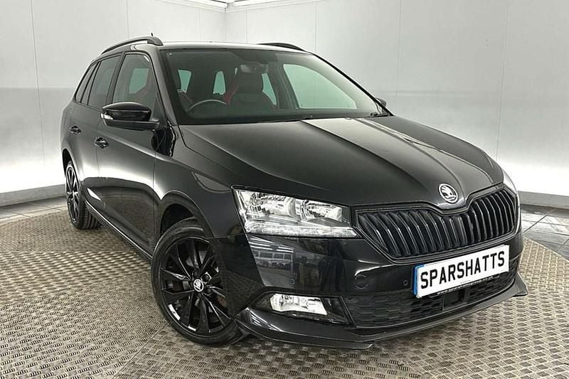 Used Skoda Fabia Monte Carlo 110 HP (80 kW) 2019 Black Estate