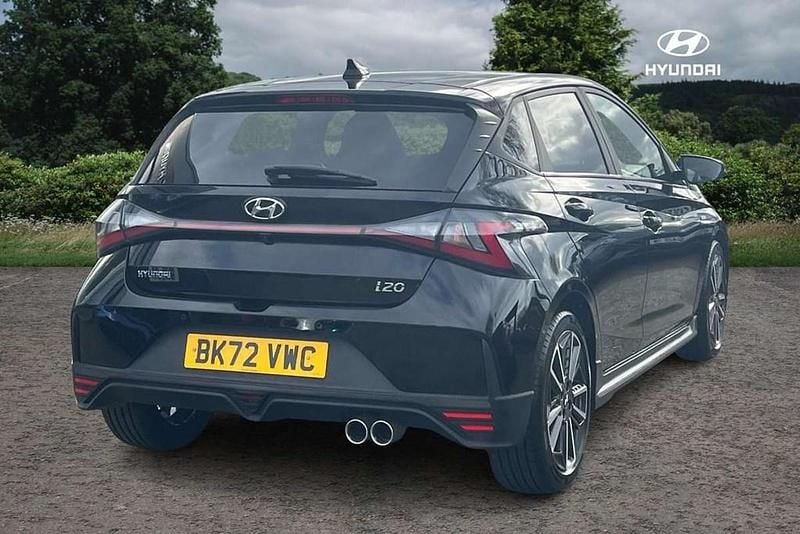 Used Hyundai i20 N Line 117 HP (86 kW) 2022 Black Hatchback